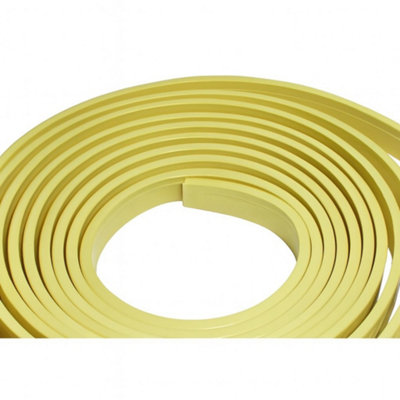 Caravan Window Capping Trim in Cream Yellow, 30MM Wide 10M Long (Sill ...