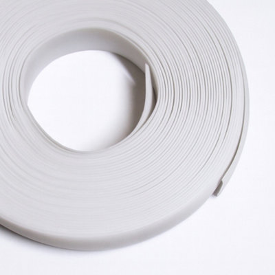 Caravan Window Trim Infill Strip (White 20M Motorhome Insert PVC)