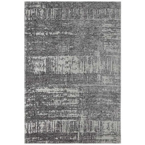 Carbon Abstract Modern Easy to clean Rug for Bedroom & Living Room-120cm X 170cm