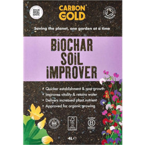 Carbon Gold Biochar Soil Improver 4L