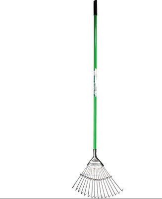 Carbon Steel Gardening 16 Teeth Prong - Green - 5