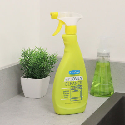 Carbro 2-in-1 Oven Cleaner 500ml Heavy Duty Degreaser for Ovens, BBQs ...