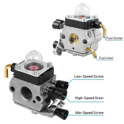 Carburetor Carb Kit for Stihl FS45 FS46 FS55 FC55 FS38 HS45 FS74 FS75 ...