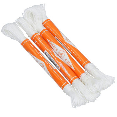 AB Tools Cardoc Braided Nylon Chalk Brick Line – Size A, 18m, 4 Pack – Resists Fraying, TE239
