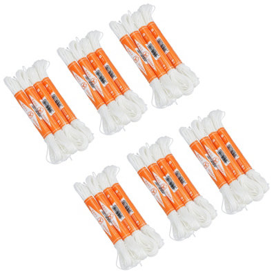 Cardoc Cord Braided Nylon Chalk Brick Line Size B 18m Building (24 Pack) TE453
