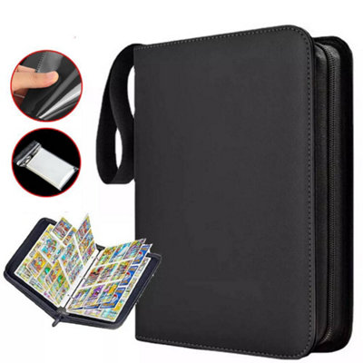 Cards Album Folder 1080 Pockets Zip Card Binder Holder Gift