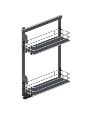 Cargo Mini - MAXIMA SILVA - kitchen, storage solution - 150mm, right