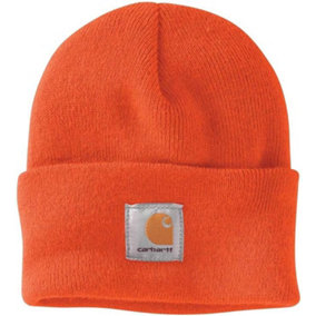 Carhartt A18 Knit Cuffed Beanie Orange