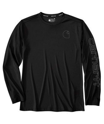 Carhartt Force Sun Defender Lightweight Logo Graphic T-Shirt Black M