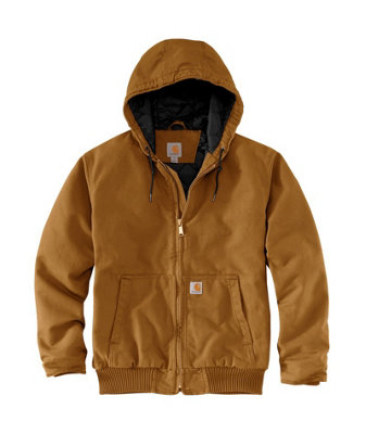Carhartt Men's Loose Fit Insulated Active Jacket Washed Duck XL