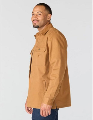 CARHARTT NEWCASTLE RELAXED FIT SHIRT JAC CARHARTT BROWN L