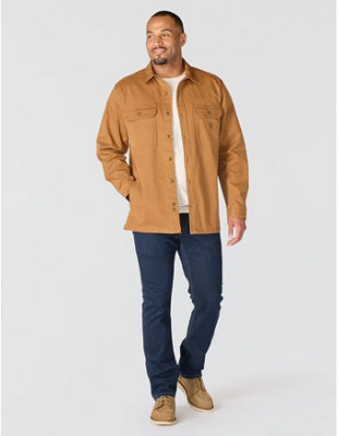 Carhartt Newcastle Relaxed Fit Shirt Jac Carhartt Brown M