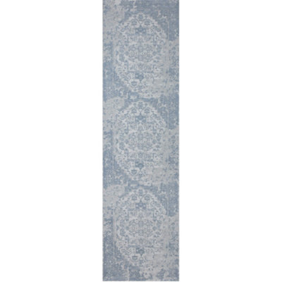 Carina Collection Modern Washable Rugs in Blue  6960