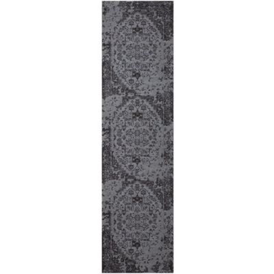 Carina Collection Modern Washable Rugs in Grey  6963