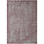 Carina Collection Modern Washable Rugs in Pink  6920P