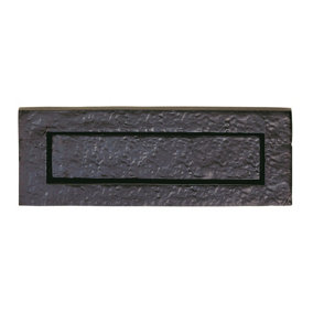 Carlisle Brass Black Antique Traditional Letter Plate (LF5524)