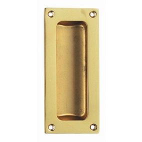 Carlisle Brass Polished Brass Flush Pull (AQ90)