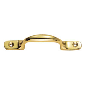 Carlisle Brass Polished Brass Sash Handle (AA97)