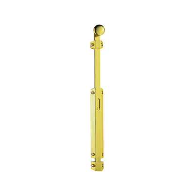 Carlisle Brass Polished Brass Surface Bolt - extended 355mm (AQ82EX)