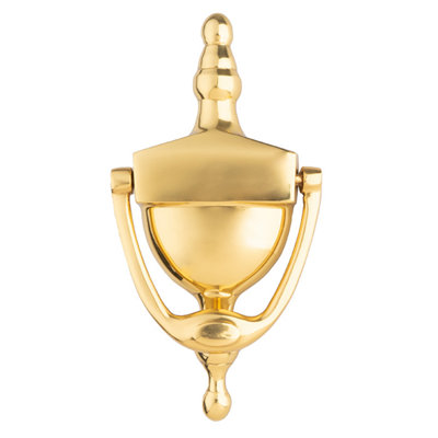 Carlisle Brass Polished Brass Victorian Urn Door Knocker 152mm Polished Brass (M38S)