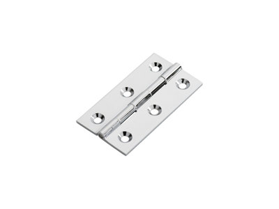 Double Stainless Steel Washered Brass Butt Hinge