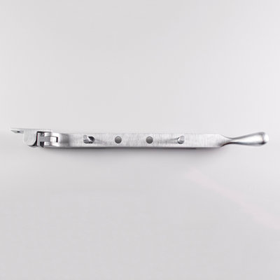 Carlisle Brass Satin Chrome Bulb End Casement Stay (WF12SSC)