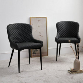 Carlton Dining Chair - Grey (Set of 2)