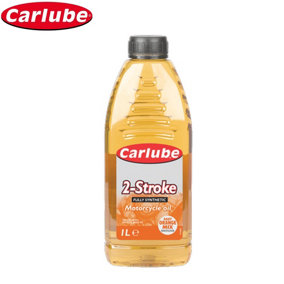 Carlube 2-Stroke Fully Synthetic Engine Oil 1 Litre x 2