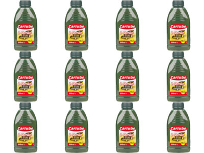 Carlube 2-Stroke Garden Machinery Oil 500ML (Pack of 12)