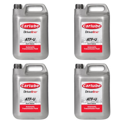 Carlube Atf-U Synthetic Automatic Transmission Fluid Gearbox Steering 4.55L x4