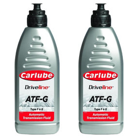 Carlube Automatic Transmission Fluid ATF G Power Steering Liquid 1L x2