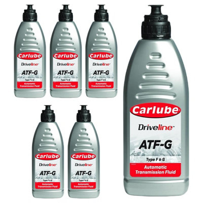 Carlube Automatic Transmission Fluid ATF G Power Steering Liquid 1L x6