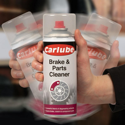Carlube Brake &  Parts Clutch Components Tools Cleaner Degreaser Spray 400ml x6 - 3