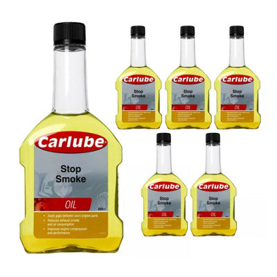 Carlube Car Stop Smoke Fuel Treatment Additive Engine Parts Sealant 300ml x6