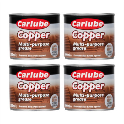 Carlube Copper Grease Brake Pad AntiSeize Squeal Slip MultiPurpose