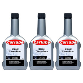 Carlube Diesel Clean-Burn Reduces Black Smoke Emissions 300ml x3