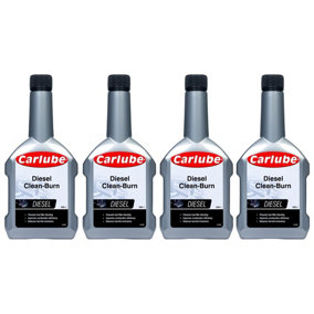 Carlube Diesel Clean-Burn Reduces Black Smoke Emissions 300ml x4