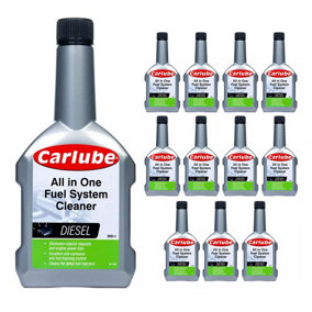 Carlube Diesel Complete Fuel System Cleaner 300mL 0.3L x 12
