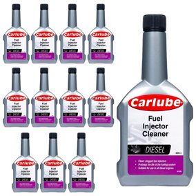 Carlube Diesel Injector Cleaner for Maximum Fuel System Efficiency 300ml x12
