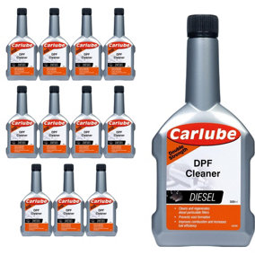 Carlube Diesel Particulate Filter DPF Cleaner Double Strength 300ml x12
