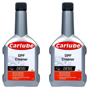 Carlube Diesel Particulate Filter DPF Cleaner Remover Exhaust System 300ml x2