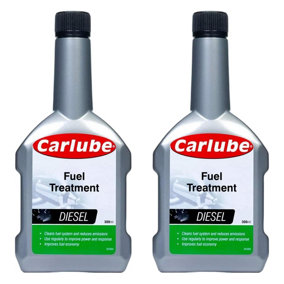 Carlube Diesel Treatment for Maximum Fuel System Efficiency 300ml x2