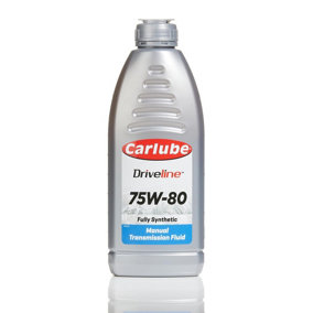 Carlube Driveline 75W-80 Fully Synthetic Manual Transmission Fluid 1L