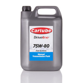 Carlube Driveline 75W-80 Fully Synthetic Manual Transmission Fluid - 5L