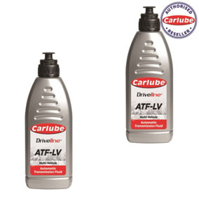 Carlube Driveline ATF-LV Fully Synthetic Automatic Transmission Fluid 1L x 2