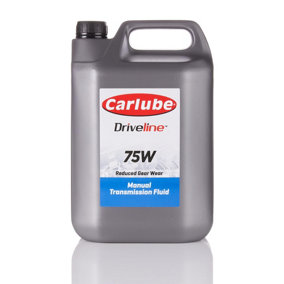 Carlube Driveline SAE 75W Fully Synthetic Manual Transmission Fluid Treatment 5L
