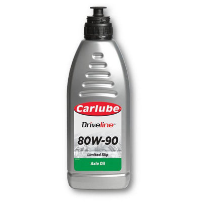 Carlube Driveline SAE 80W90 Limited Slip Mineral Axle Oil 1 Litre x4 Lubricant