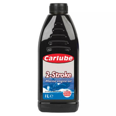 Carlube Endurance Water Cooled 2 Stroke Marine Outboard Engine Motor Oil 1L x6