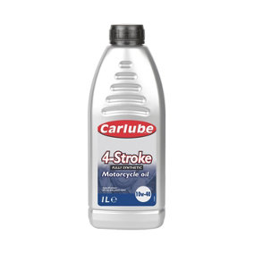Carlube Engine Oil 12L 4-Stroke Fully Synthetic Motorcycle Motorbike 12x 1 Litre
