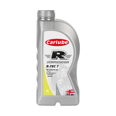 Carlube Engine Oil Triple R 0W30 C2 F Fully Synthetic R-TEC 7 1L 1 Litre